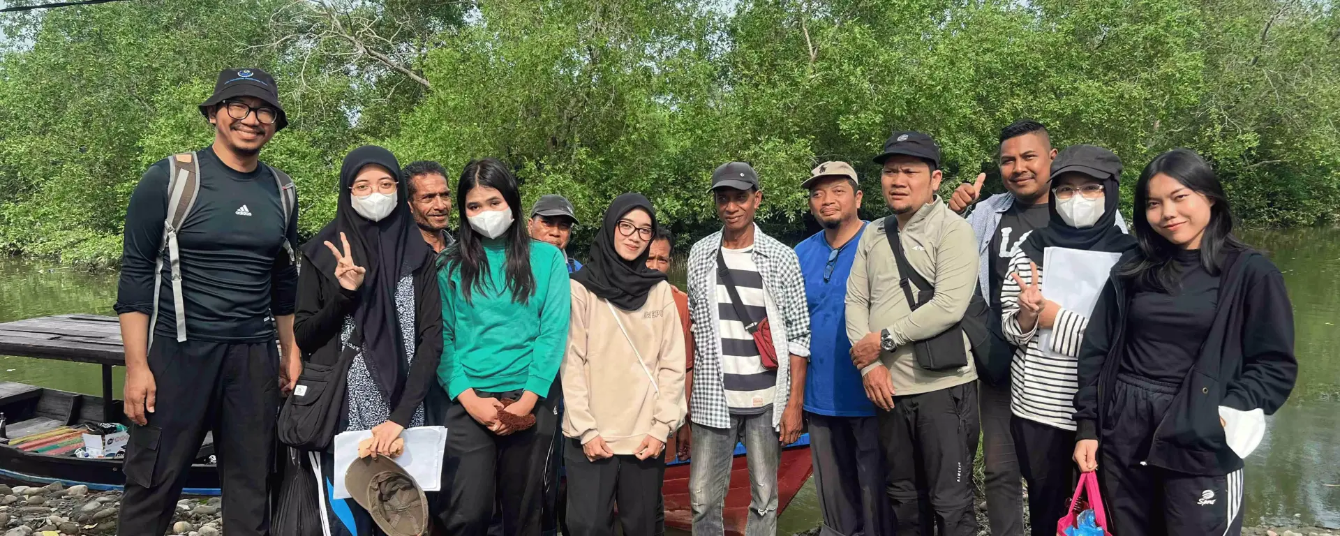 MSP USU Gandeng Yeah Foundation dan Peneliti BRIN Ungkap Biodiversitas Akuatik Estuari Baharu